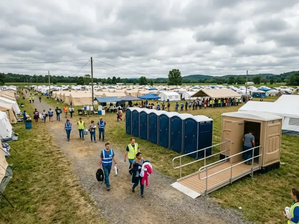 disaster-relief-camp-restrooms-010 — frequently asked questions, Dumpster & Portable Bathrooms Rental in Westfield, IN